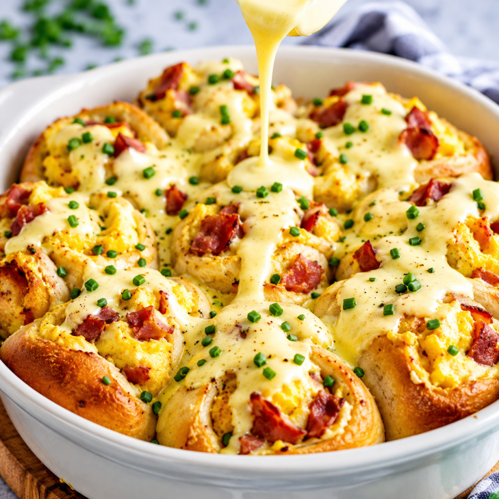 eggs benedict rolls