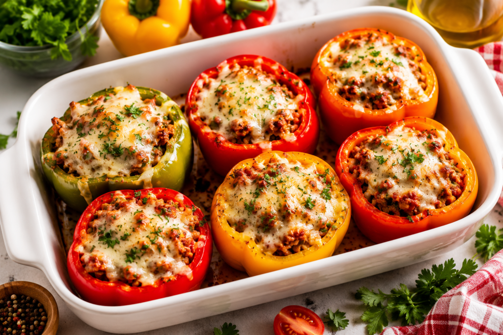 stuffed peppers beef