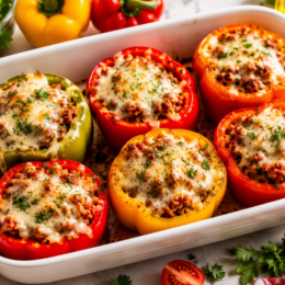 stuffed peppers beef