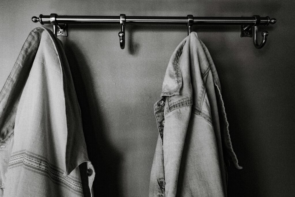 Closet Storage: 10 Genius Ideas for an Organized Home Closet door used for hanging accessories and bags using hooks
