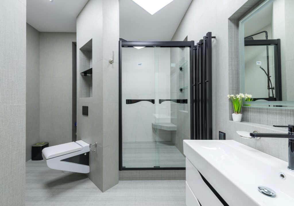 10 Bathroom Remodel Ideas on a Budget That Look Expensive Bright modern bathroom showing clean and calming interior design psychology