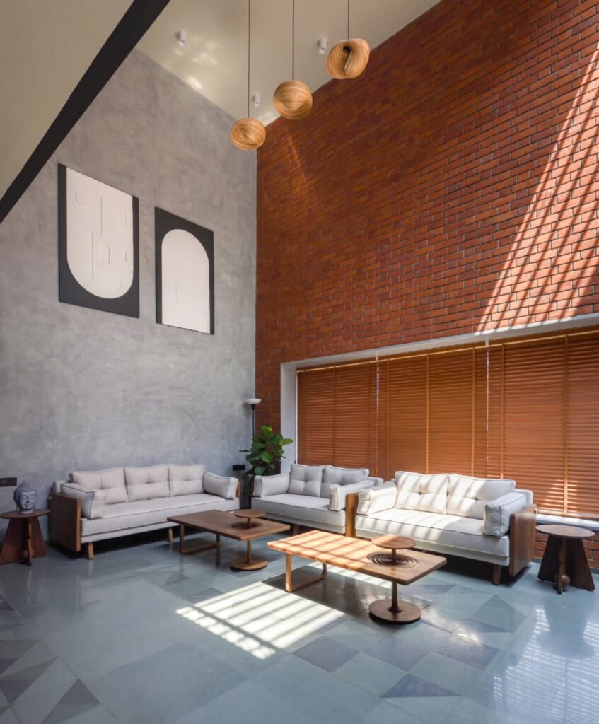 Mansion interior design featuring architectural details and elegant finishes