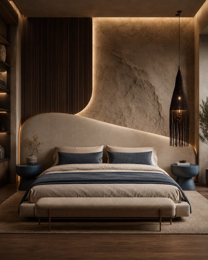 Mansion interior design featuring architectural details and elegant finishes