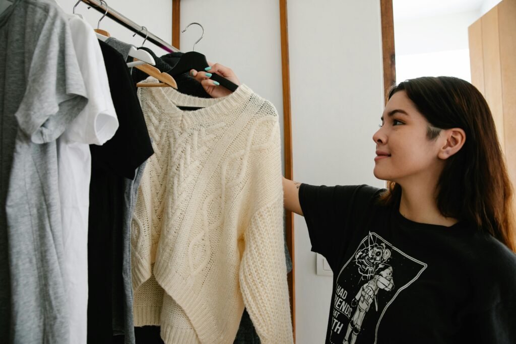 Closet Storage: 10 Genius Ideas for an Organized Home Organized seasonal clothing storage with neatly packed clothes for rotation