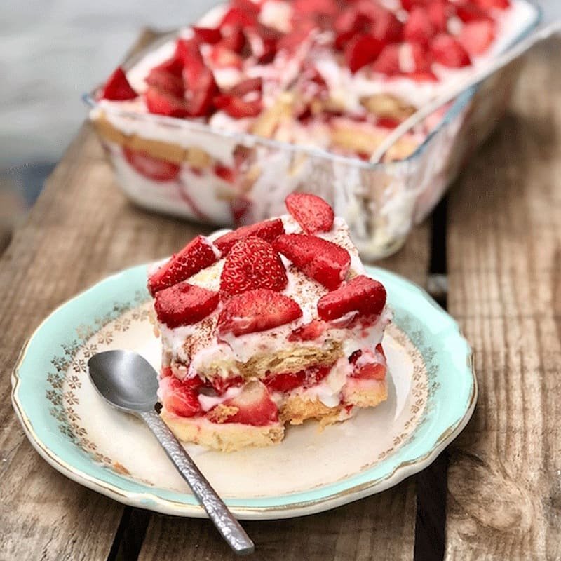 Strawberry Tiramisu Recipe Creamy Easy Dessert