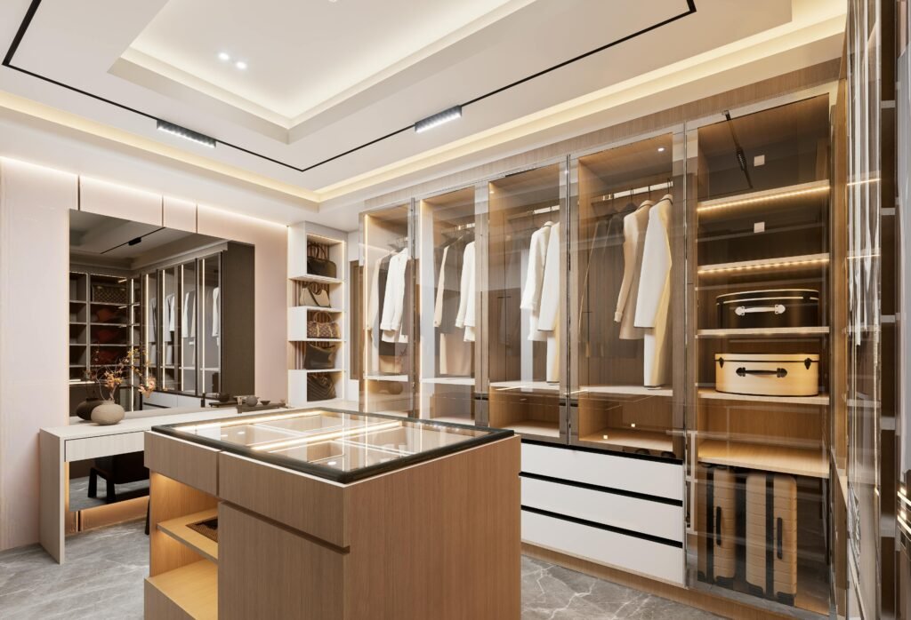 Closet Storage: 10 Genius Ideas for an Organized Home Closet with vertical shelving used to maximize storage space efficiently
