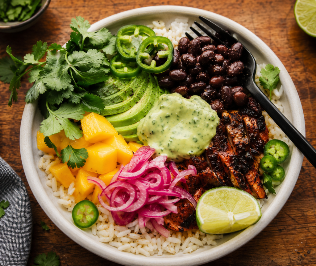 Chicken Rice Bowl Recipe