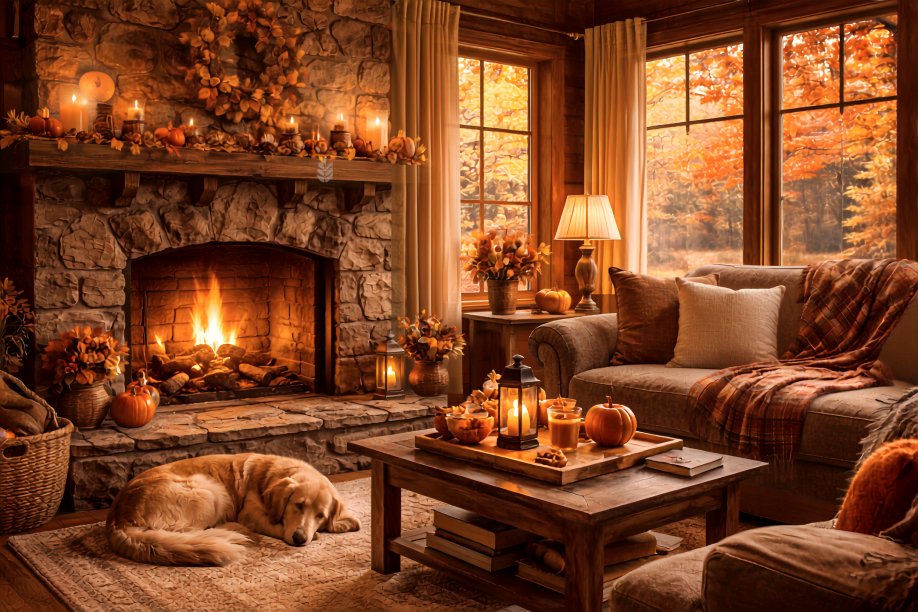 cozy fall home decor ideas for a warm and inviting home